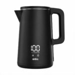 1.8l 1500 W Plastik Kapak - Dokunmatik Ekran Dijital Kettle Su Isıtıcısı Kablosuz Kullanım Sk-8042