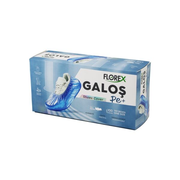 100pcs Tek Kullanımlık Galoş Kutulu Paket