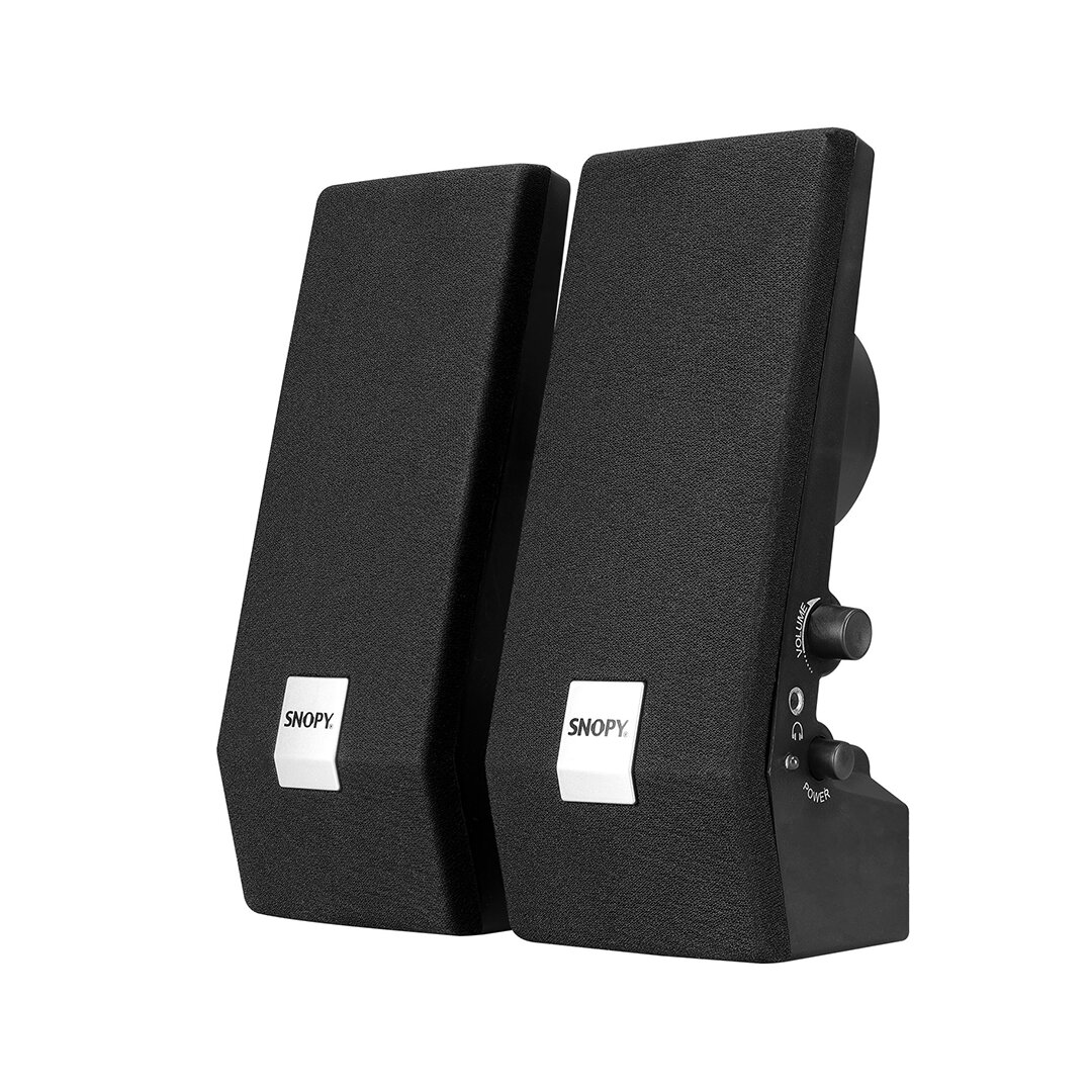 1+1 Hoparlör Speakaer Set USB Kablo 2.0 Multimedya - 6 W