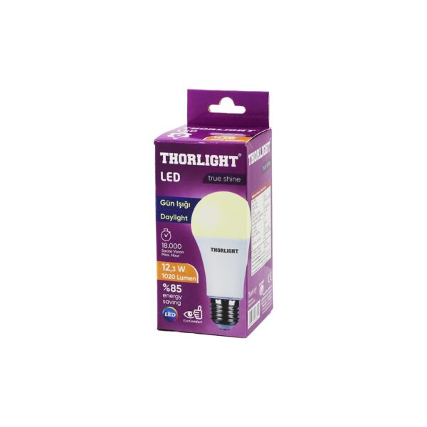 12.3 W E27 Günışık LED Ampul