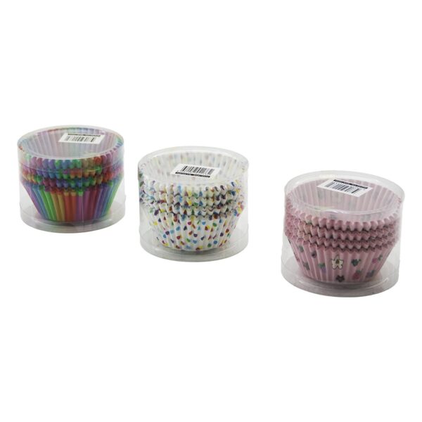 1200 Adet Yuvarlak - İnce Muffin Kağıt Kek Kapsülü Ağız Çap: 6.5 cm - Derinlik: 2.5 cm