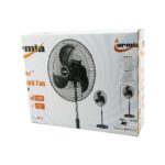18 İnç Sanayi Vantilatör 3 Metal Kanat: Çap:56cm - Y: 140 cm - 3 Kademe Hız 80 W