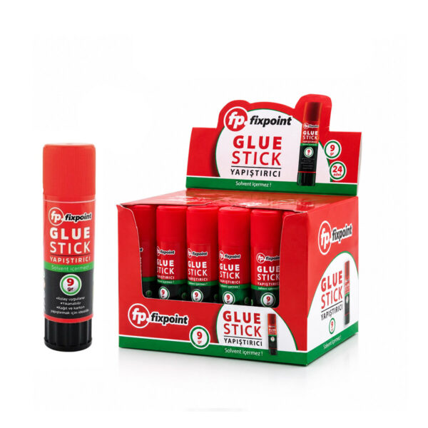 24 Adet 9 gr Stıck Yapıştırıcı Solvent İçermez Yıkanabilir Kolay Uygulama Kağıt - Karton Yapıştırıcı Stick
