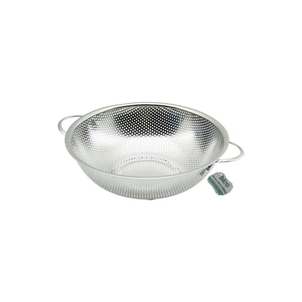 25 cm Metal Kulplu Çelik Sepet Süzgeç İnce Tel Ayaklı