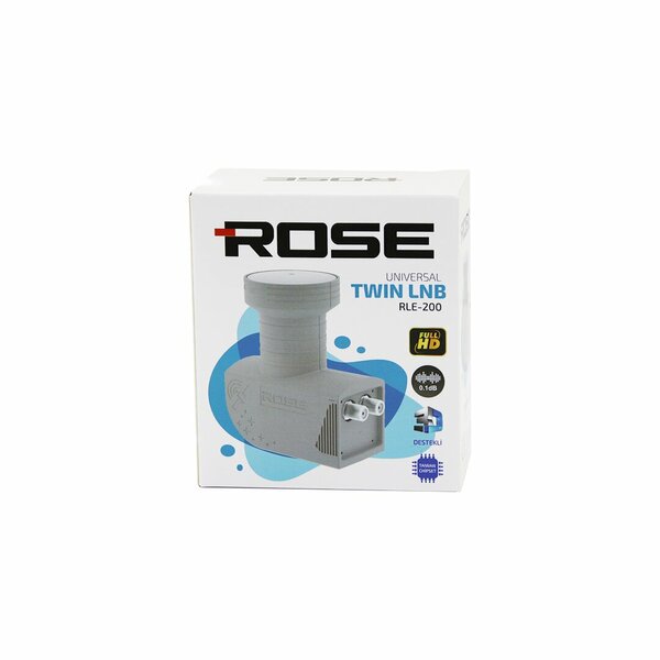 2li Uydu Lnb Unıversal Twın Full HD - 3D - 0.1db Rle-200