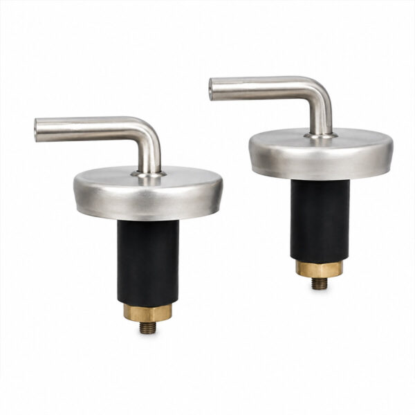 2pcs Üstten Sıkmalı Metal Klozet Kapak Menteşesi Vidası