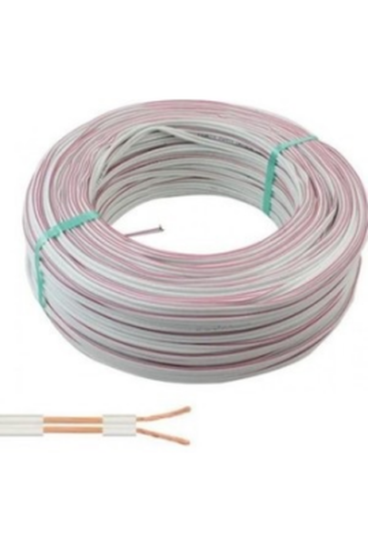 2x0.75mm Cca 100 m Kordon Kablo