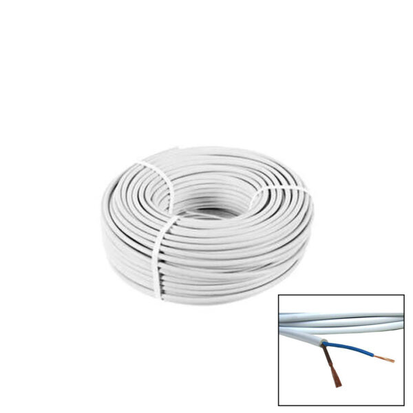 2x1.5mm Ttr Kablo 100 m Cca Kablo H05 W - F