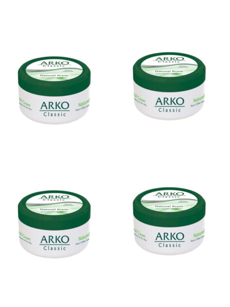 4 Adet Arko Classic Naturel El Kremi 150 ml