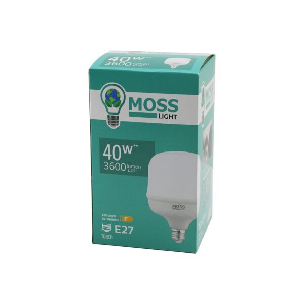 40 W Torch LED Ampul Plastik E27 3600lumen L175° 5000 Saat Ömür Ip20 185-265 V AC Ms-3098