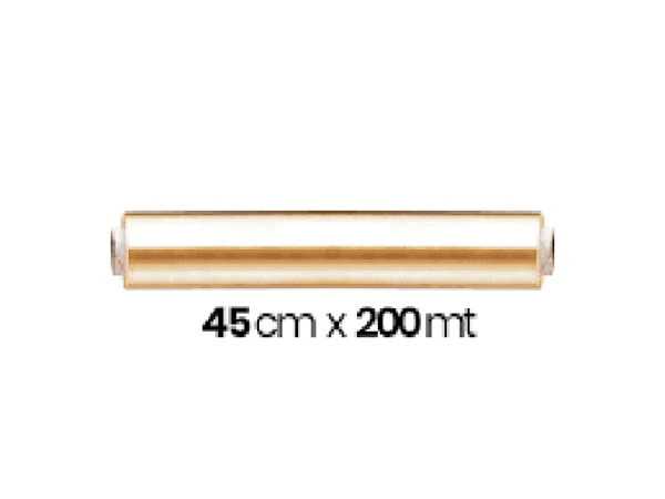 45 cm X 200 m PVC Gıda Streç Film Dökme