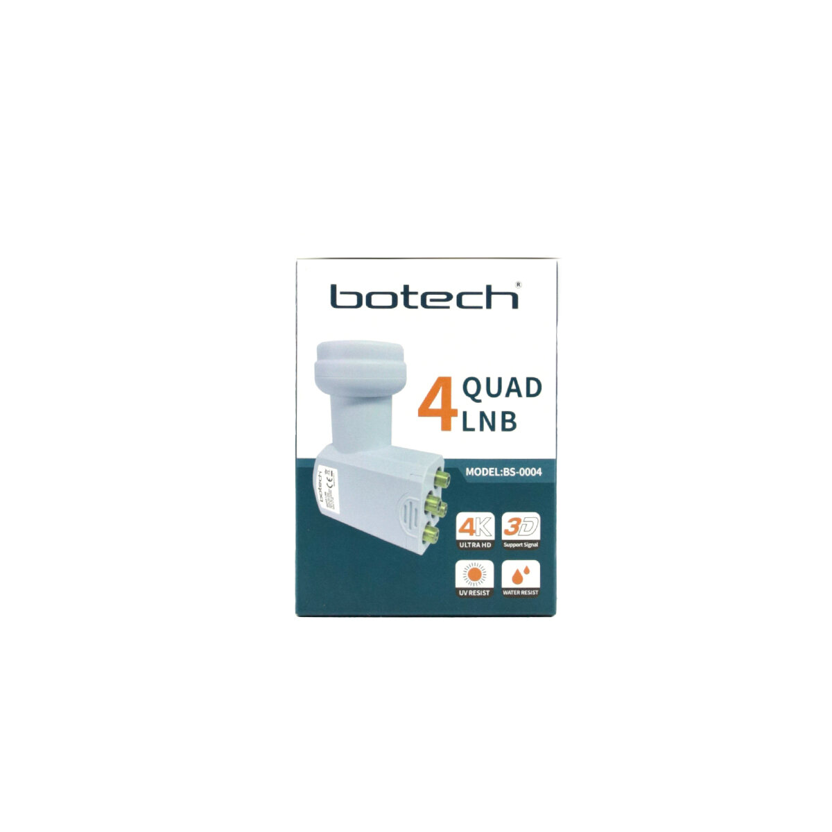 4lü Uydu Lnb Unıversal Quad Full HD - 3D - 0.1db Rle-400