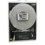 5 m Kumandalı - Adaptörlü Neon Şerit LED 12 V