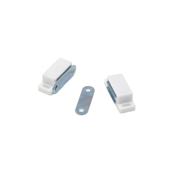 50 Adet Beyaz 4.5 cm Mıknatıslı Sineklik Çıt Çıt