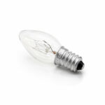 50 Adet Şeffaf Gece Lambası Ampul E14 - 10 W C7