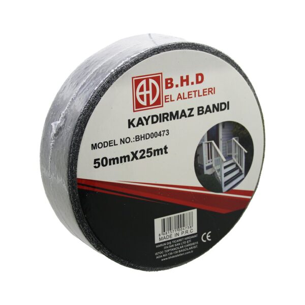 50 mm X 25 m Kaydırmaz Siyah Bant