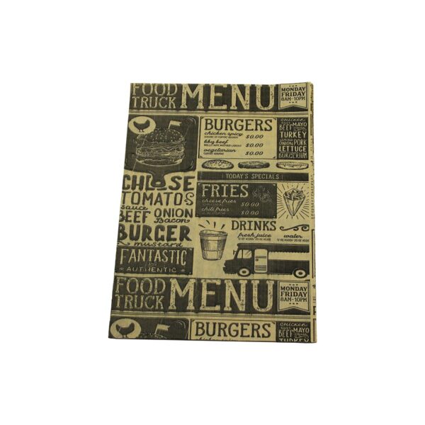 50pcs Sunum Kağıt Altlık 25x35cm