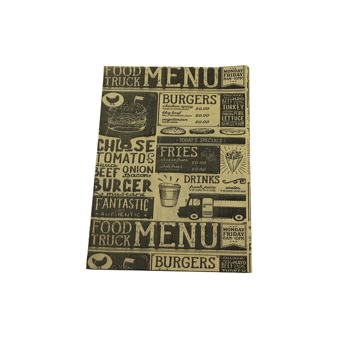 50pcs Sunum Kağıt Altlık 25x35cm