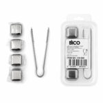5pcs - 4 Küp - Maşa Küp Şekli Metal Buzluk