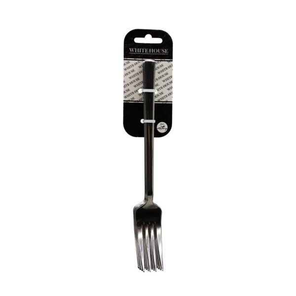 6 Parça Eko Çubuk Sade Metal Yemek Çatal 2 mm