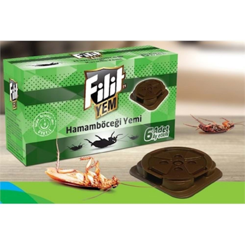 6 Parça Karınca ve Hamam Böcek Yemi 6ay Etkili - İstasyon - 9 gr