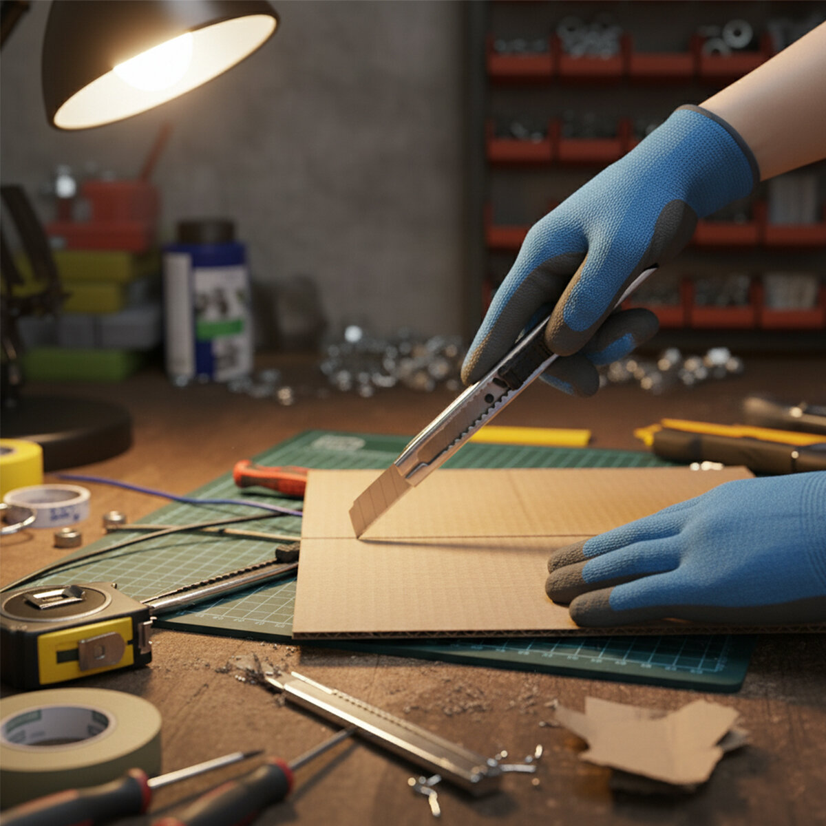60 Adet Mini Metal Falçata Maket Bıçak