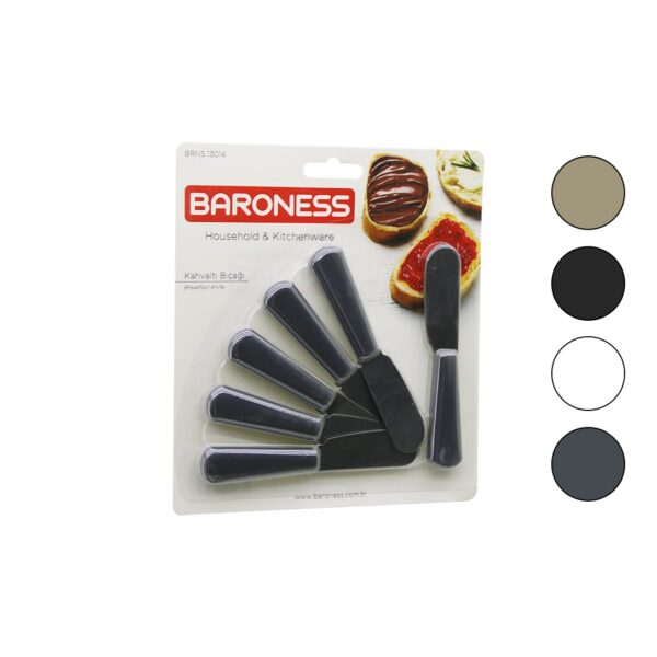 6pcs Kahvaltı ve Tereyağı Seti 11 cm