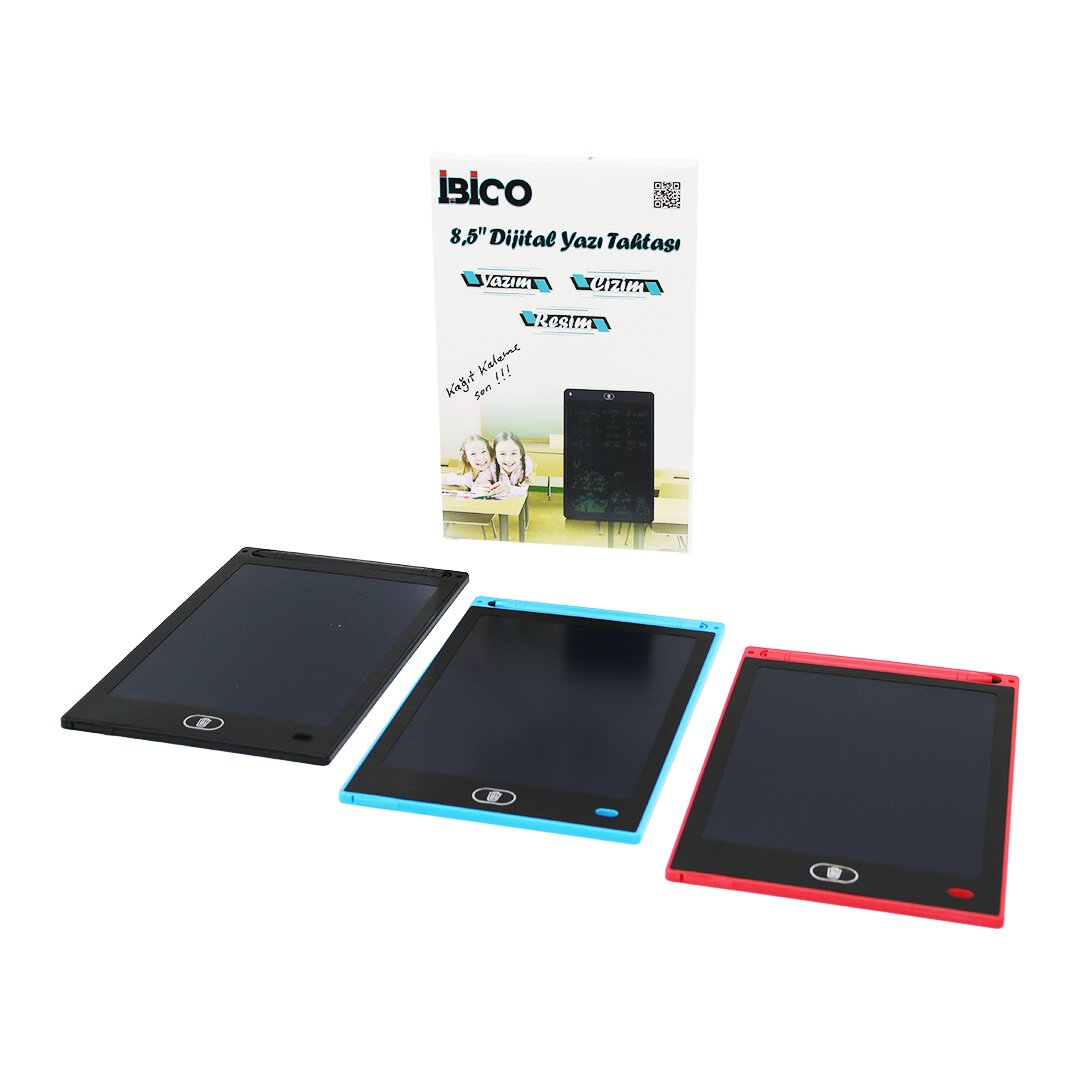 8.5 İnç Dijital Yazı Tahtası Tablet Yazım - Çizim - Resim Pilli LCD Writing Tablet