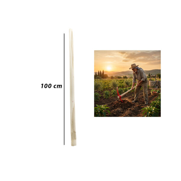 Ahşap Kazma Sap 100 cm