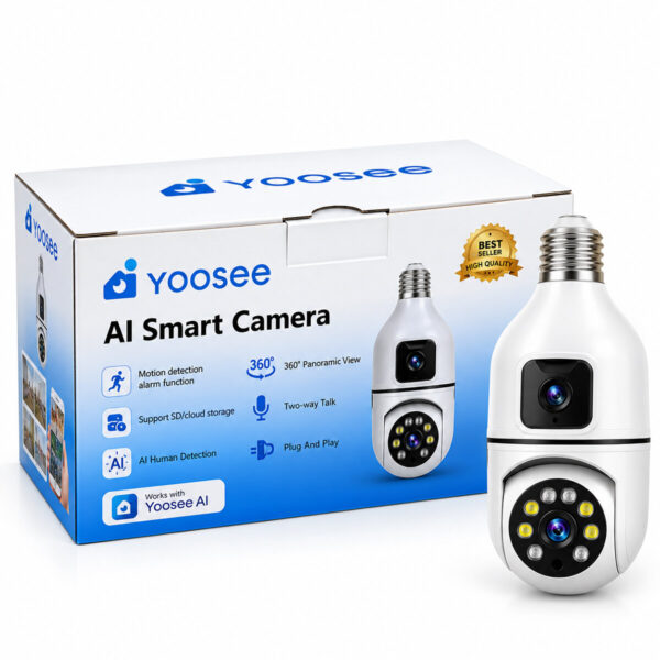 Aı Smart Kamera Yapay Zeka ile İnsan Takibi Duy 360° Dönebilen - Alarm Sistemi - Konuşma Özellikli Int-Cmr40