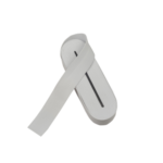 Beyaz - 4 cm Paça Lastik Yassı Geniş 10 m