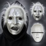 Beyaz Saçlı Michael Myers Plastik Karakter Maskesi