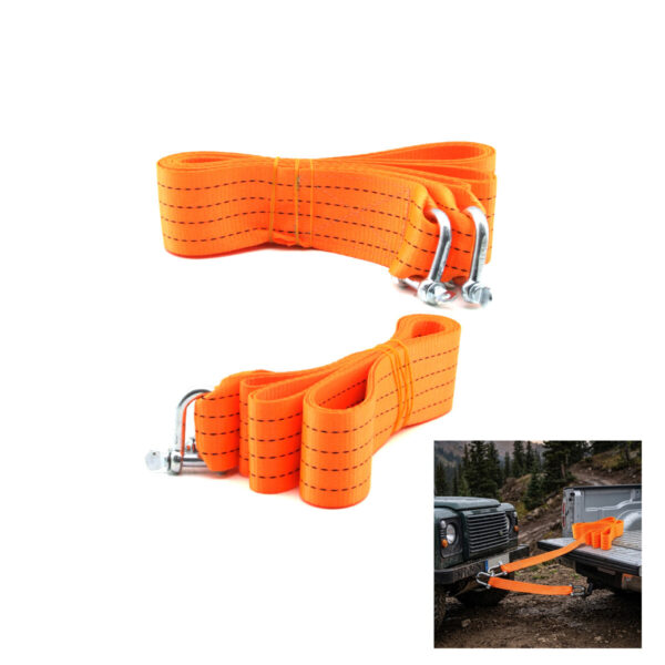 Bez Kemer 3.50 Ton 3.25 m Oto Çekme Halatı