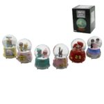 Büyük Boy - 10 cm Pilli - Işıklı Müzikli Kar Küresi Cam İnsan Figürlü - Desen Mix Renkli Herhangi Bir Tanesi Gönderilir