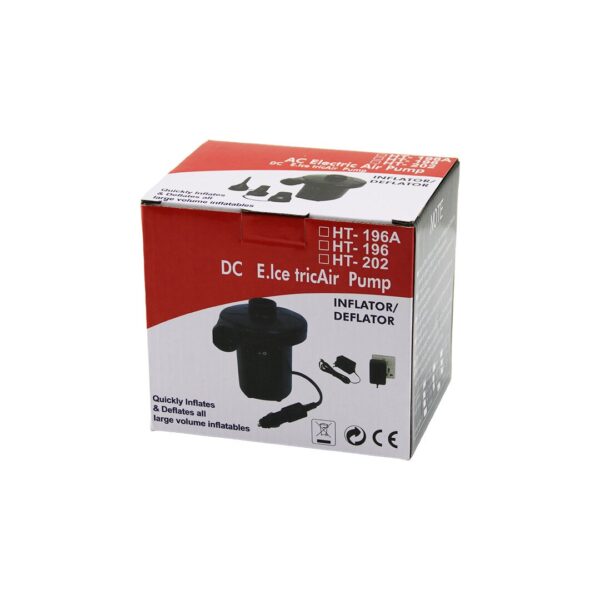 Çakmaklık Fişli Oto - Araç Hava Pompa Taşınabilir 230 V Çakmaklık ile Çalışır