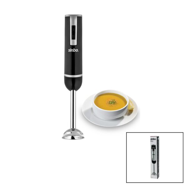 Çelik Uçlu Çubuk Blender 300 W DC Motor - 2 Kademe Hız Ayrılır Gövde Ergonomik Tasarım Shb-3180