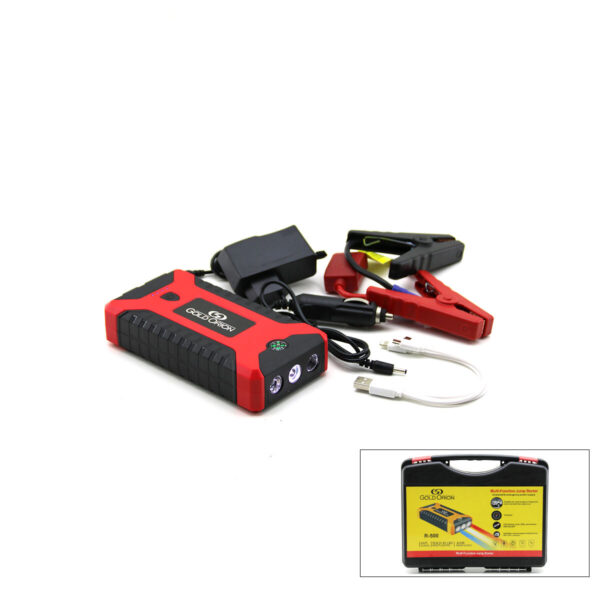 Çok Fonksiyonlu Ato - Araç Takviye Set Taşınabilir 4 USB Çıkışlı Powerbank Özellik - Fener - Cob - Pusula