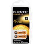 Duracell 13 İşitme Cihazı Kulak Pili 6 Parça Kutu