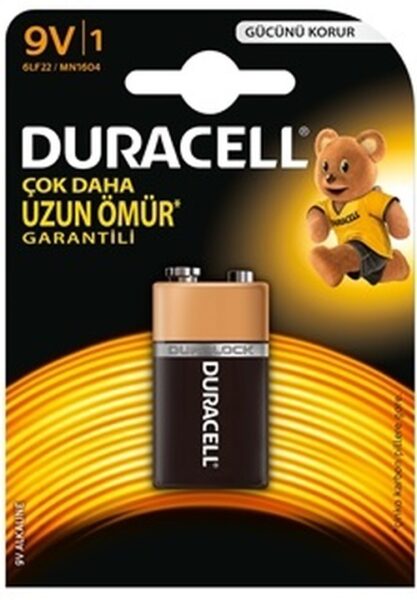 Duracell 9 V Pil Tekli