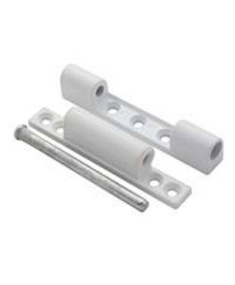 Düz Metal Beyaz Metal 75 mm PVC Pencere Menteşe