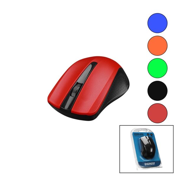 Everest Sm-537 Wireless - Kablosuz 1600dpı USB Optical Mouse Vakum Ambalaj