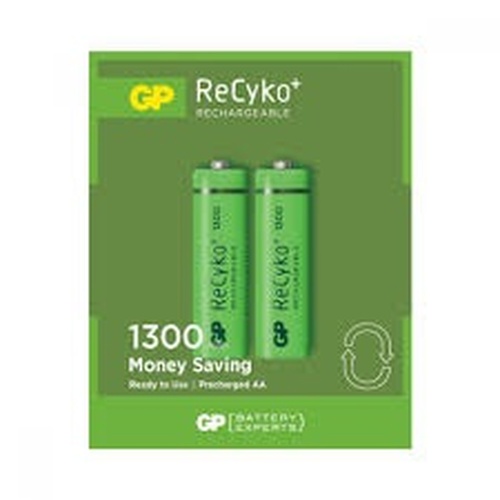 Gp Recyko 1300 mAh Aa Şarjlı Kalem Pil 132c133 2li Kart