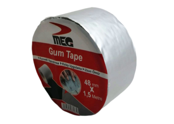 Gum Tape 48mmx1.5mt Su Sızdırmaz Sakız Tamir Bantı