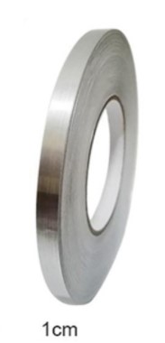 Gümüş Derz Arası Yapışkanlı Bant 10 mm X 45 m