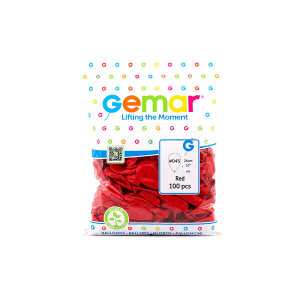 İç Mekan - Kırmızı Balon 10 Inc - 26 cm - 100pcs
