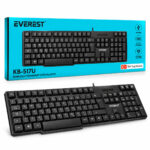Kablolu Standart Ofis Klavye Siyah Q Klavye Kb-517u