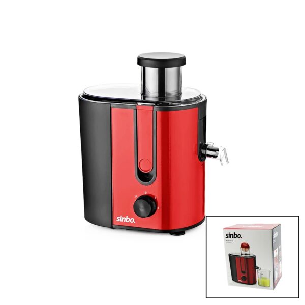 Katı Meyve Sıkacak Çelik Filtre - Güvenlik Kolu - Posa:1250ml M.suyu:450ml Sj-3143