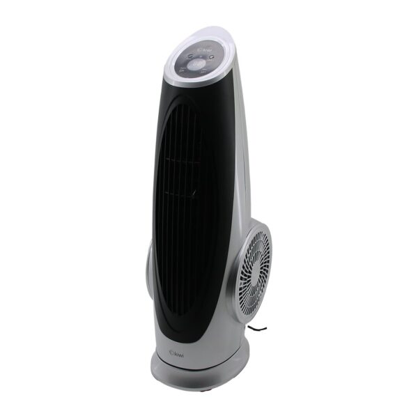 Kiwi Kfan-7690 Kule Tipi Turbo Fan Vantilatör Kumandalı - Dokunmatik Ekran 130 W 3 Kademe Hız Y: 75 cm