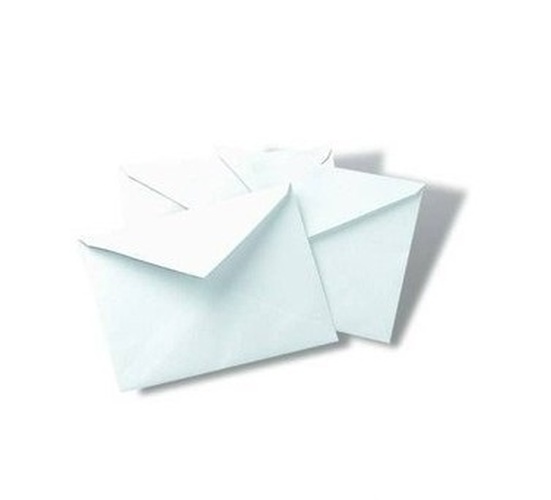 Klasik Kare Mektup Zarfı 70gr.114x162mm 500lü