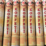 Konfeti Karnaval Metalik Renkli 30 cm